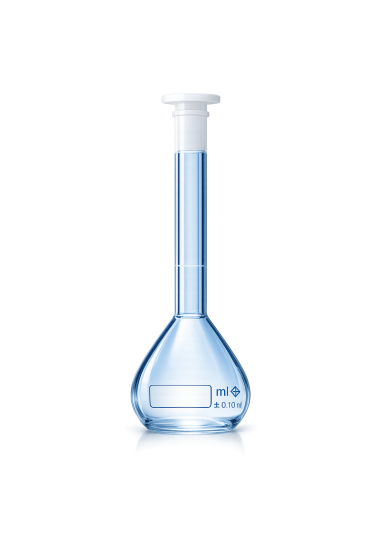 Balon joje 200 ml plastik kapaklı pyrex 3.3 İmalat A kalite SH-46-200