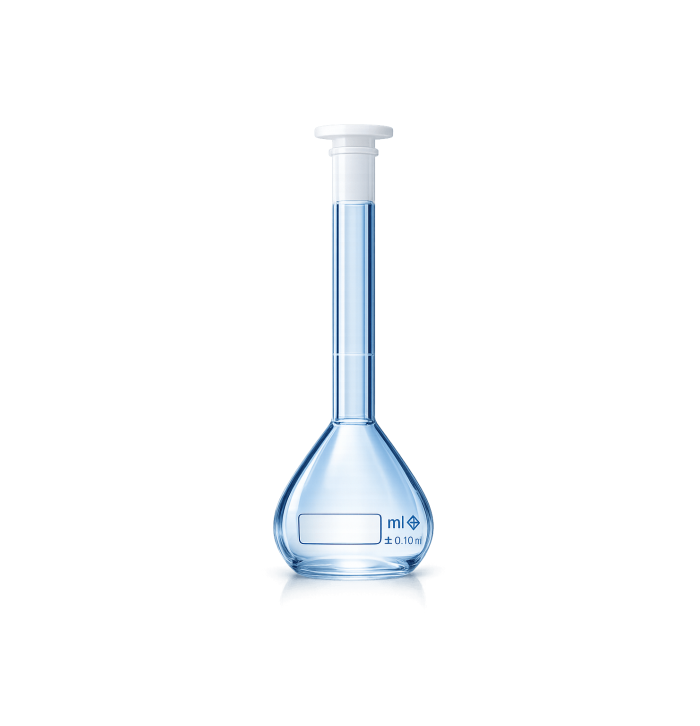 Balon joje 1000 ml plastik kapaklı pyrex 3.3 İmalat A kalite SH-46-1000