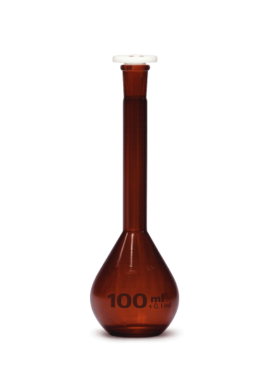 Balon Joje Amber 25 ML - Bir Tek İşaretli Ölçülü Balonlar, A Kalite Plastik Kapaklı