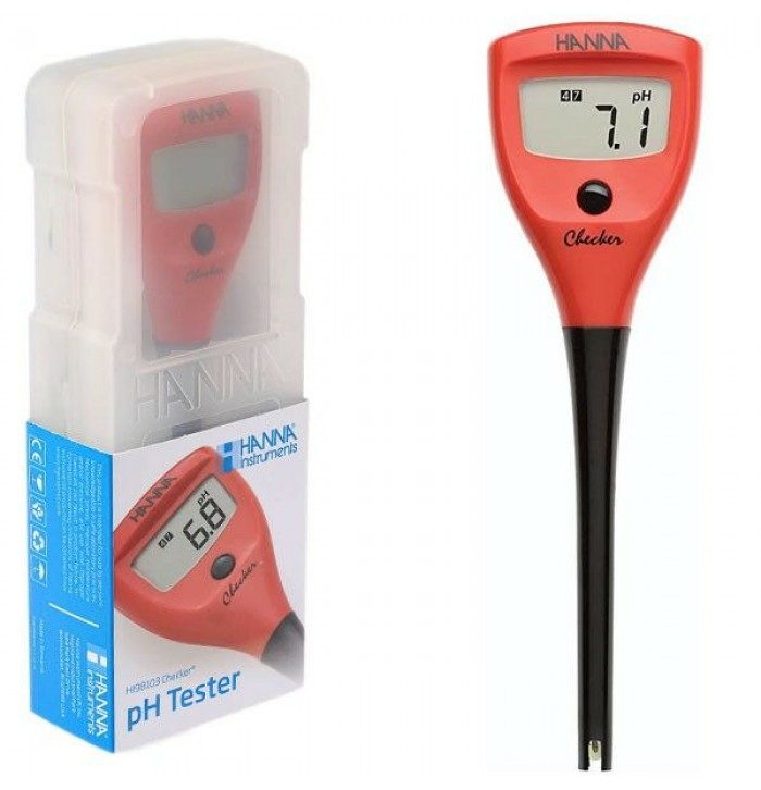 Hanna HI98103 Checker® pH Tester Cep Tipi pH Metre 0.0... 14.0 pH