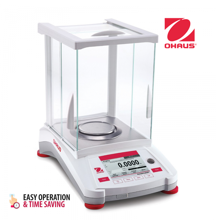 OHAUS AX224 Analitik Terazi 220 gr/0.1 mg