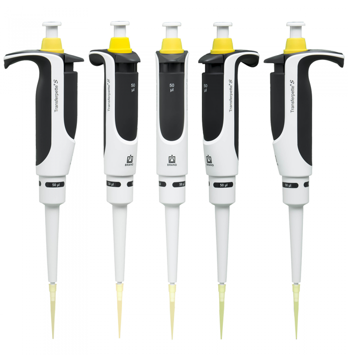 BRAND 705828 Transferpette® S 50 µL Sabit Hacimli Otomatik Pipet