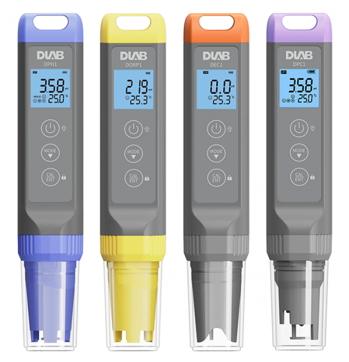 DLAB DPH1 pH ORP ve Sıcaklık Ölçer -2.00~16.00 pH / -1000.0... +1000.0 mV / 0... 60 °C