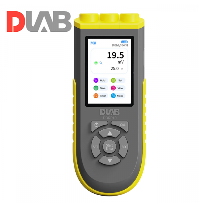 DLAB DPH10 pH ORP ve Sıcaklık Ölçer -1999.9... +1999.9 mV/ 0... 100 °C