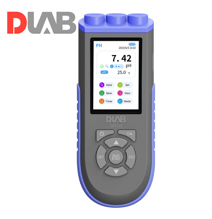 DLAB DORP10 ORP ve Sıcaklık Ölçer -1999.9... +1999.9 mV/ 0... 100 °C