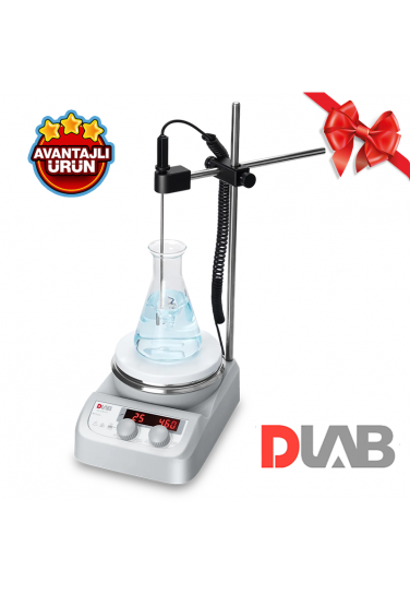 DLAB MS-H280-Pro SET2 Isıtıcılı Manyetik Karıştırıcı 200... 1.500 rpm / RT... 280 °C / 3 L