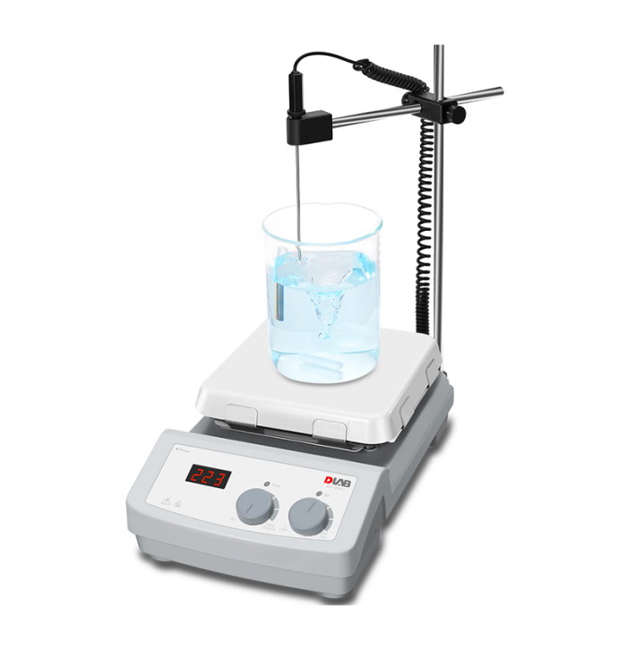 DLAB MS7-H550-S SET2 Isıtıcılı Manyetik Karıştırıcı 00... 1.500 rpm / RT... 550 °C / 10 L