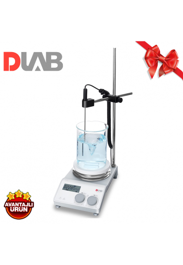 DLAB MS-H-ProT SET2 Isıtıcılı Manyetik Karıştırıcı 100... 1.500 rpm / RT... 340 °C / 20 L