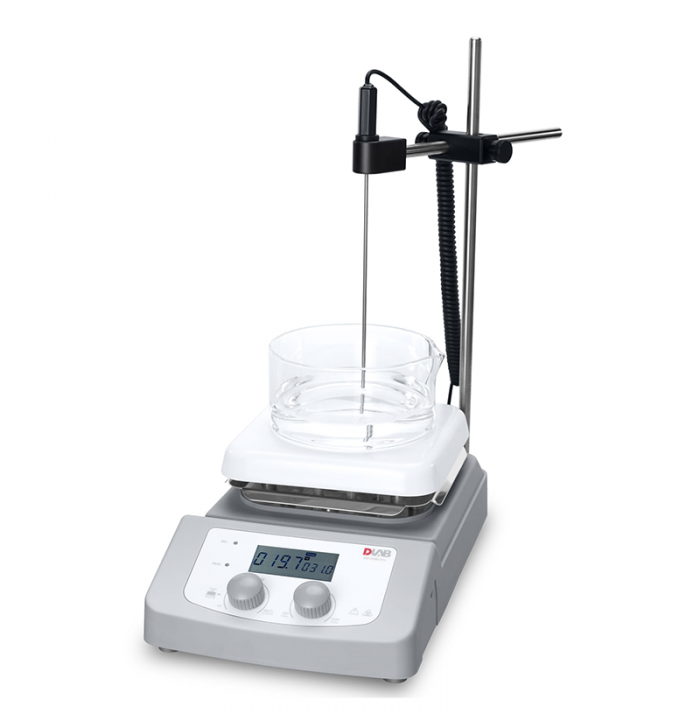 DLAB MS-H380-Pro SET2 Isıtıcılı Manyetik Karıştırıcı 200... 1.500 rpm / RT+5... 380 ℃ / 5 L