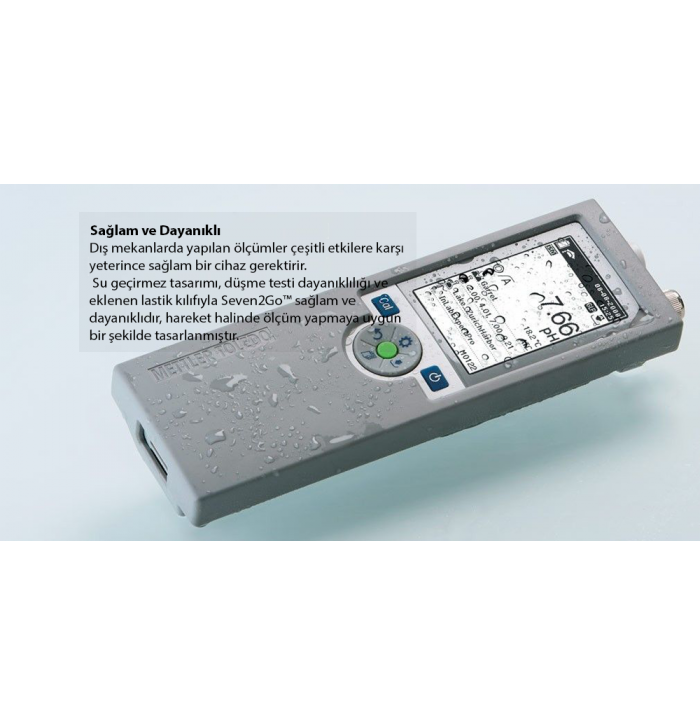 METTLER TOLEDO Seven2Go™ DO Ölçer S4 0.000... 99 mg/L (ppm)