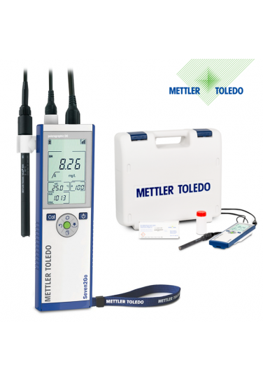 METTLER TOLEDO Seven2Go™ DO Ölçer S4 Saha Kiti InLab 605-ISM IP67 DO Elektrodu ve uGo Taşıma Çantası ile