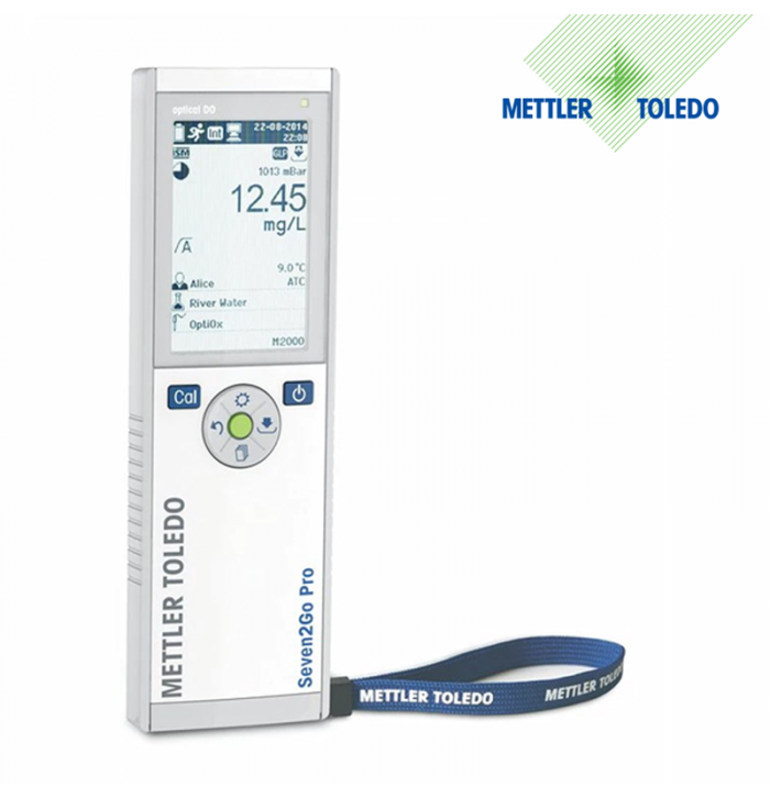 METTLER TOLEDO Seven2Go™ DO Ölçer S9 Saha Kiti InLab OptiOx-ISM IP67 DO Elektrodu ve uGo Taşıma Çantası ile