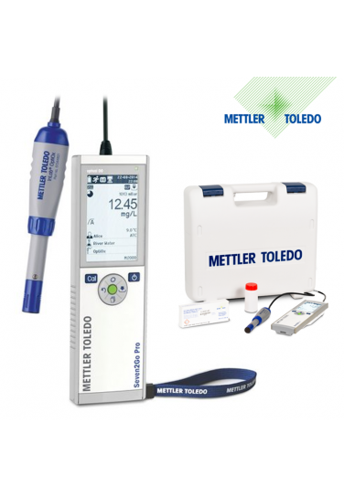 METTLER TOLEDO Seven2Go™ DO Ölçer S9 Saha Kiti InLab OptiOx-ISM IP67 DO Elektrodu ve uGo Taşıma Çantası ile