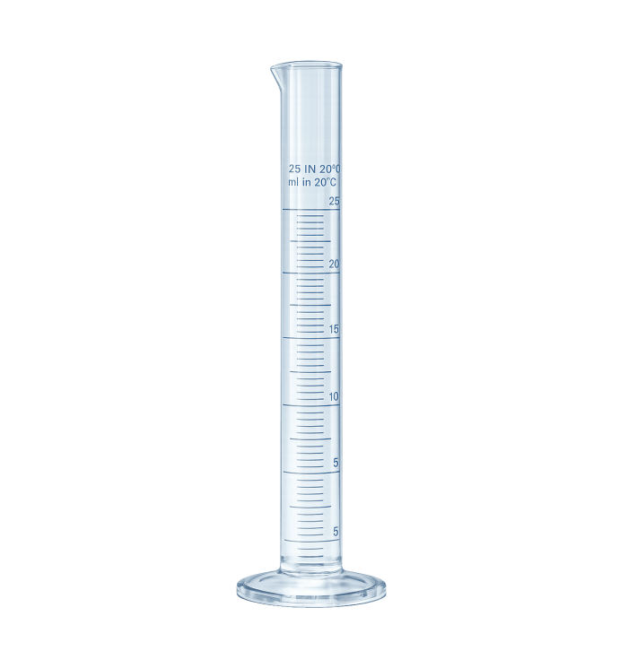 Mezür 2000 Ml Uzun Form, Yuvarlak Cam Tabanlı / TS 3781MEASURING CYLINDER (SH-44-2000)